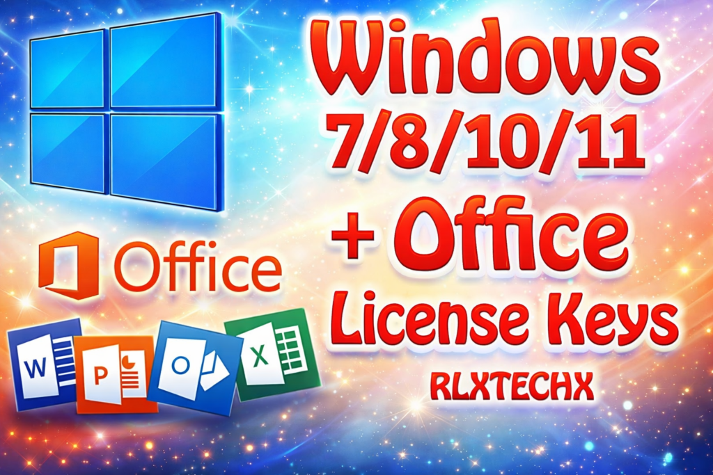 Microsoft Windows + Office Free License KEY 2026 ๐